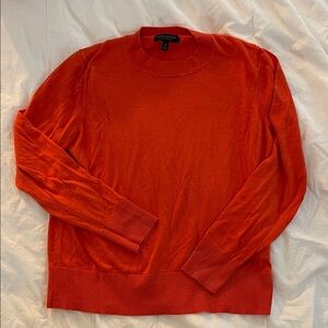 Banana Republic Orange Crewneck Sweater